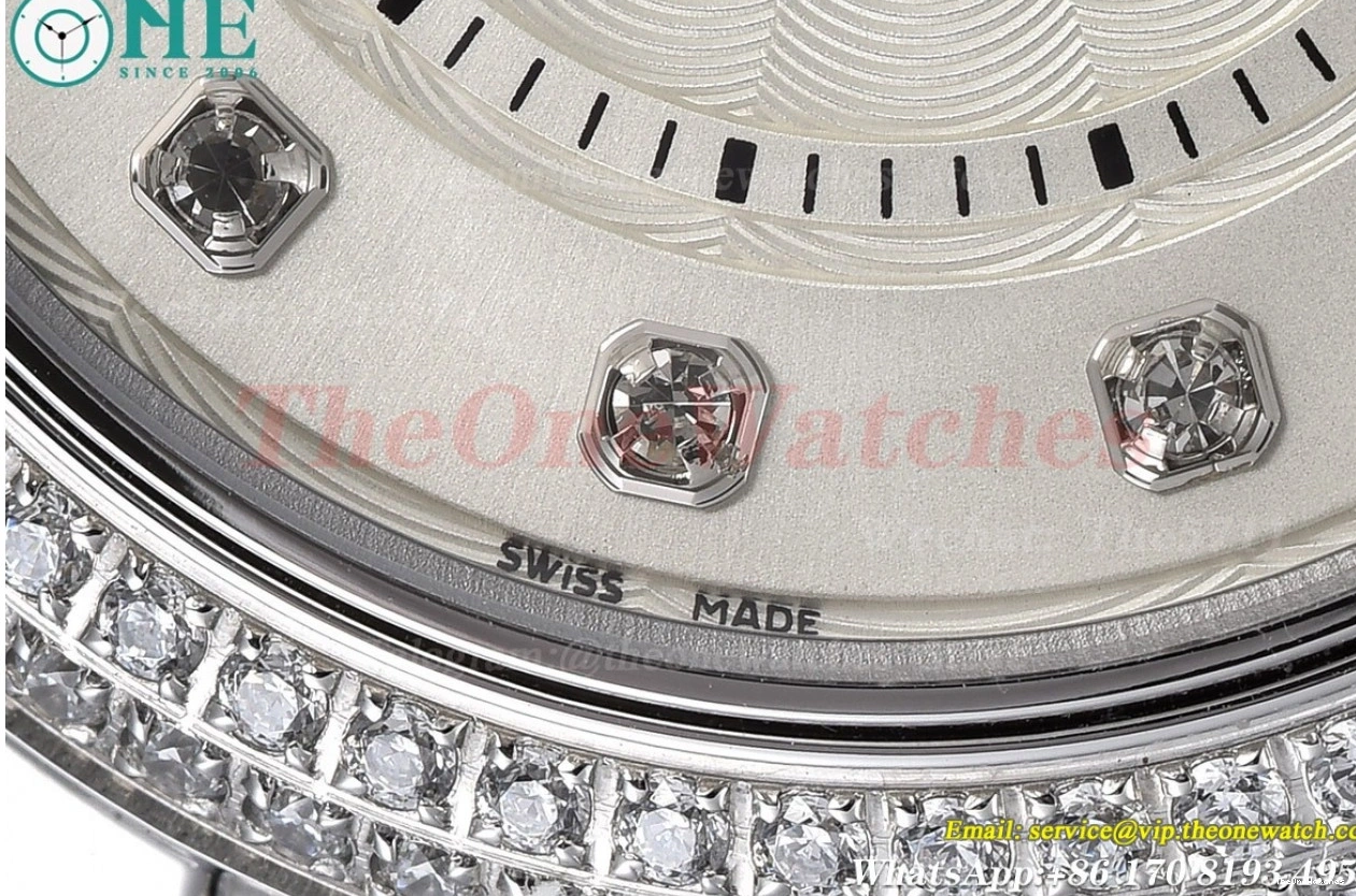 NH05 GDF Ballon Dia Cartier SS Bleu Silver SS 33mm De 1224